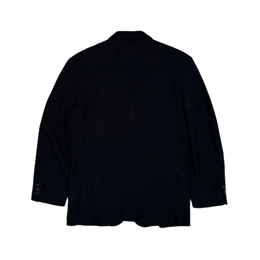 COMME DES GARÇONS HOMME 1998 WOOLLEN BLAZER - BLACK