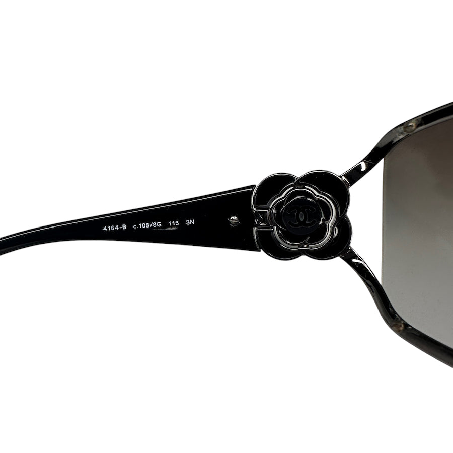 CHANEL 4164-B RHINESTONE FLOWER SUNGLASSES