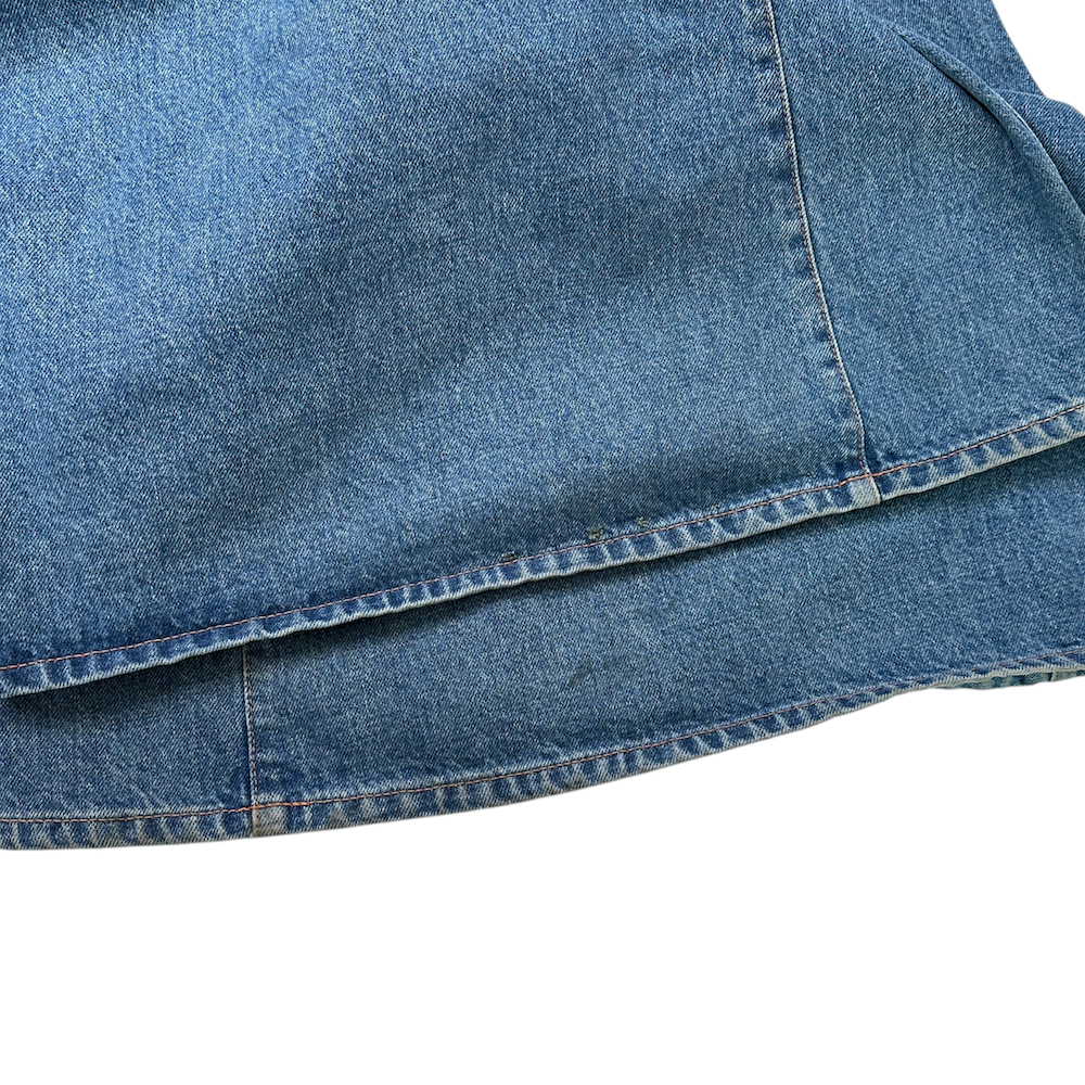 SHINYA KOZUKA ULTRA-WIDE DENIM ORDINARY CITY PANTALON