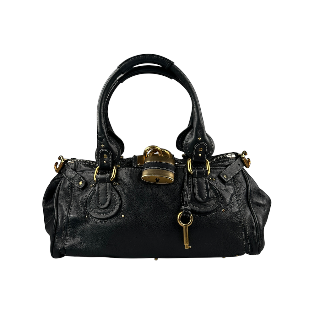 CHLOE PADDINGTON BAG - BLACK