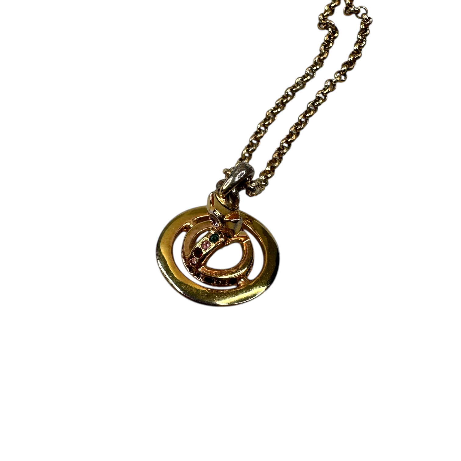 VIVIENNE WESTWOOD PETITE ORB NECKLACE - GOLD PLATED (I)