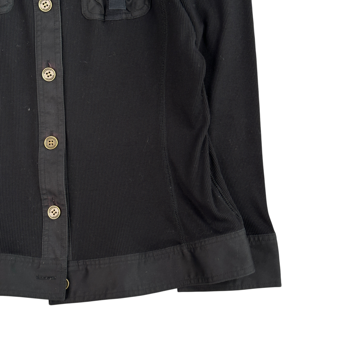 (2) BURBERRY LONDON LONG SLEEVE SHIRT - BLACK