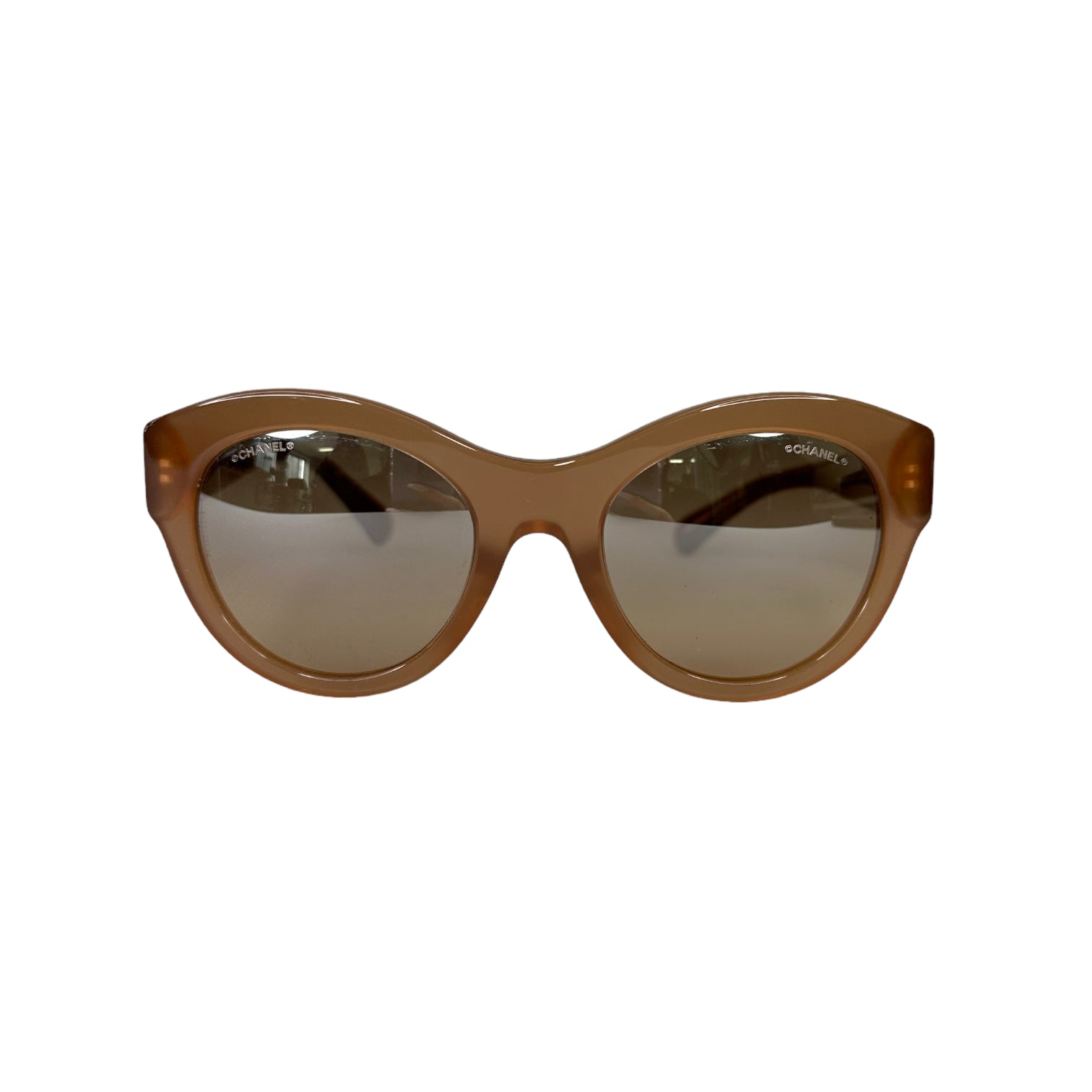 CHANEL CAT EYE OVAL SUNGLASSES