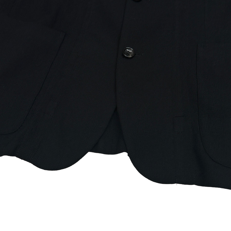 COMME DES GARÇONS HOMME 1998 WOOLLEN BLAZER - BLACK