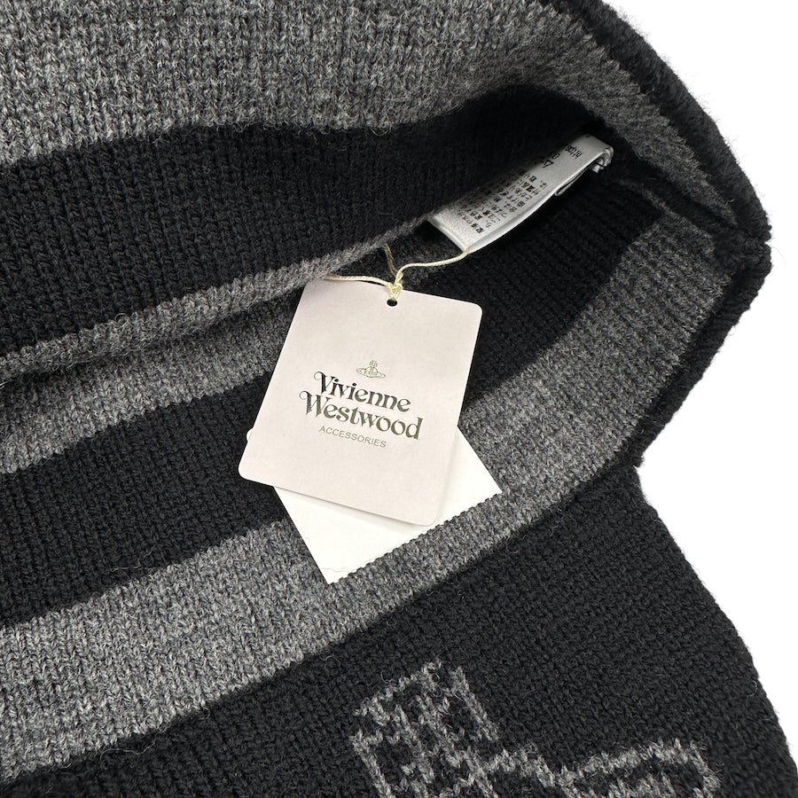 (BRAND NEW) VIVIENNE WESTWOOD GREY TASSLE BEANIE