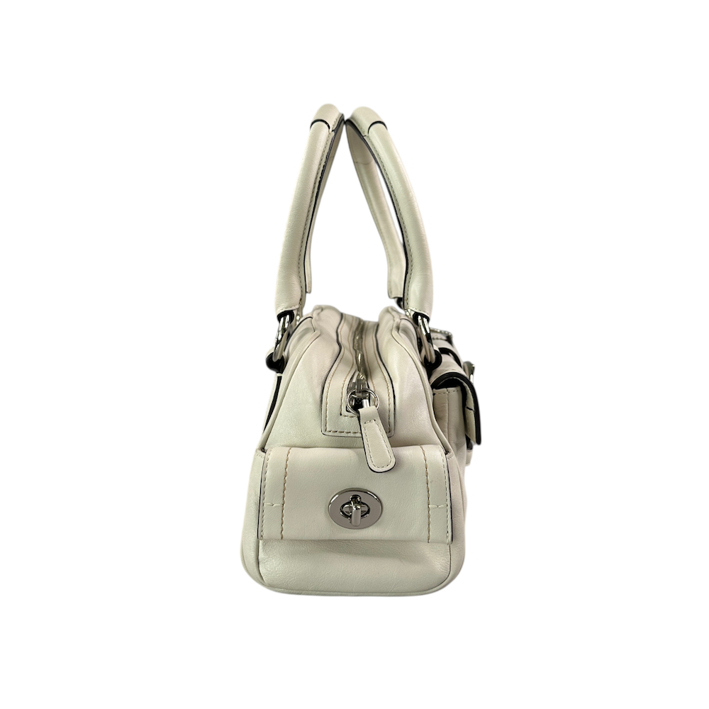 COACH LEATHER SOHO BAG - CREAM