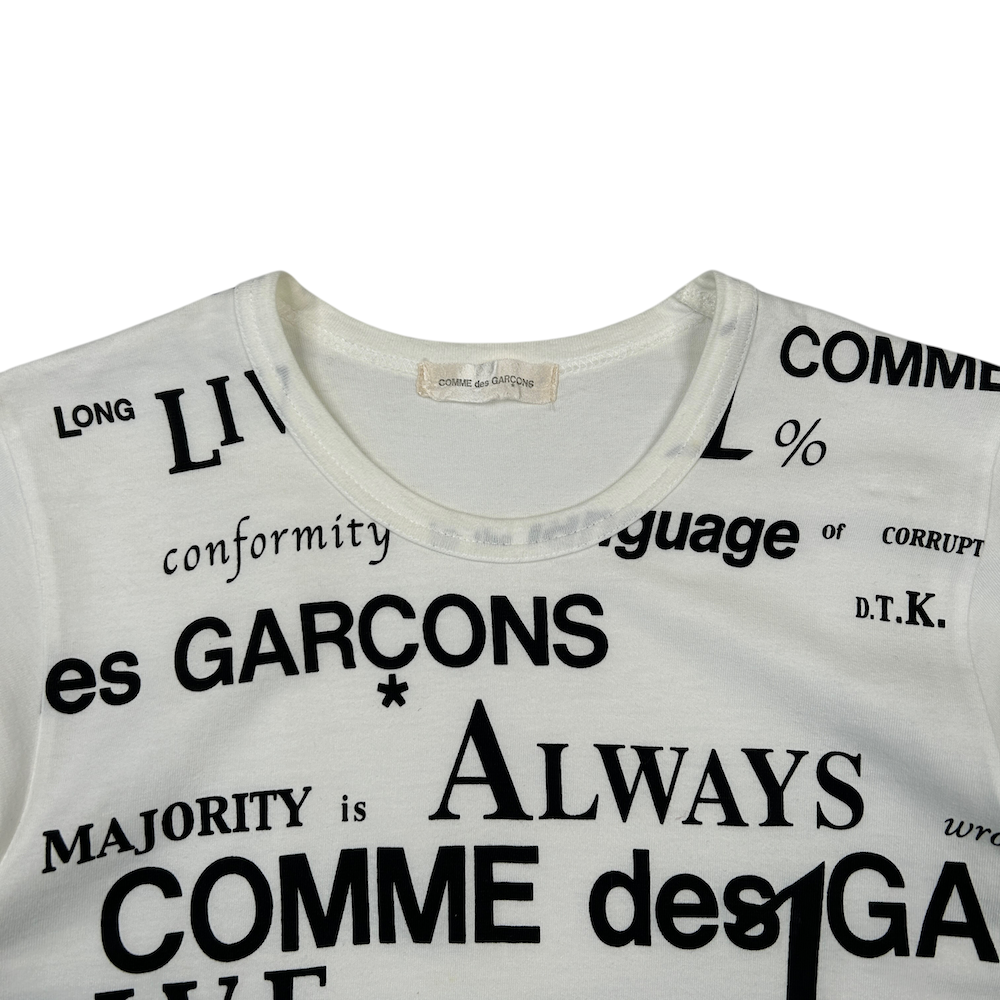 COMME DES GARCONS 2003 T-SHIRT
