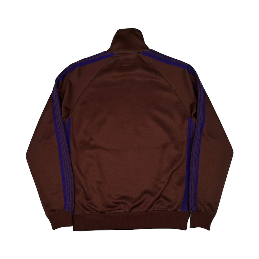 (S) NEEDLES TRACK JACKET - BROWN / PURPLE