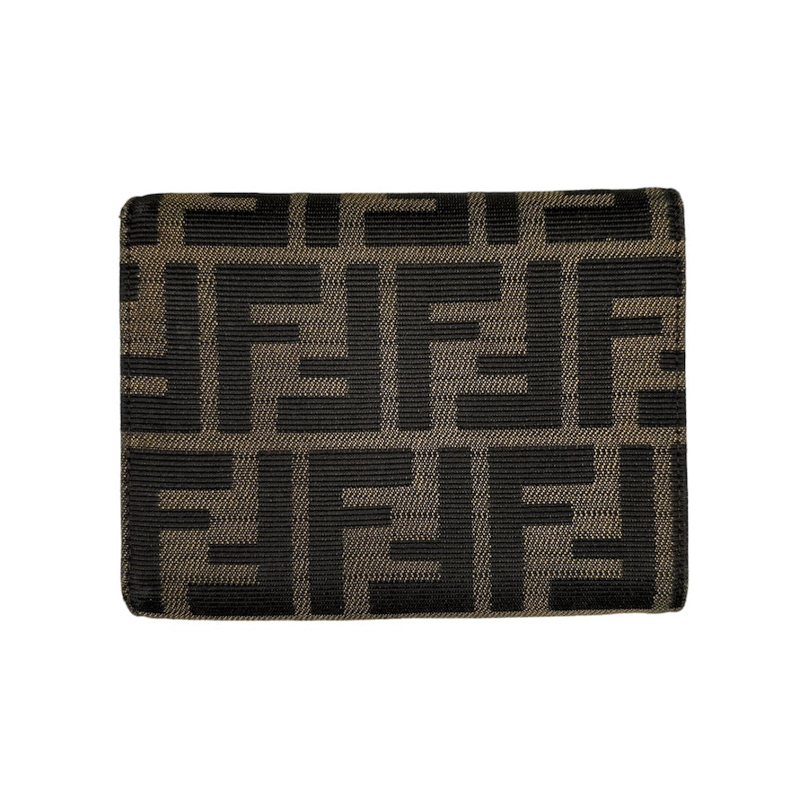 FENDI ZUCCA CANVAS FF HARDWARE WALLET