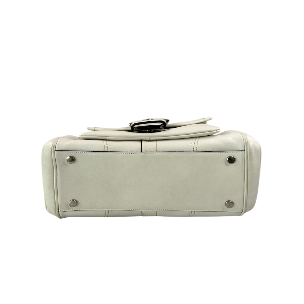 COACH LEATHER SOHO BAG - CREAM
