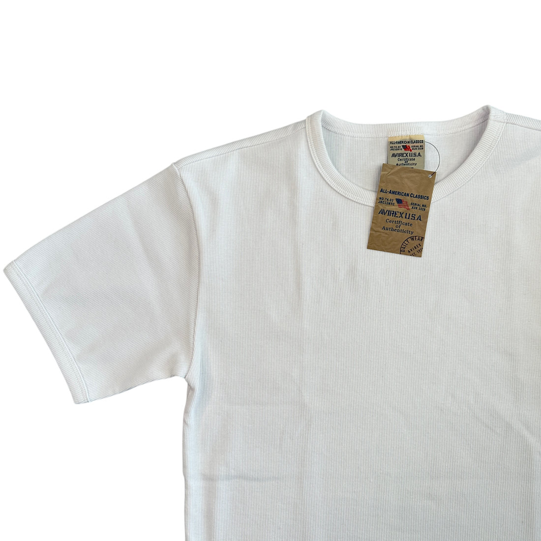 (NEW) AVIREX EVERY DAY T-SHIRT - WHITE