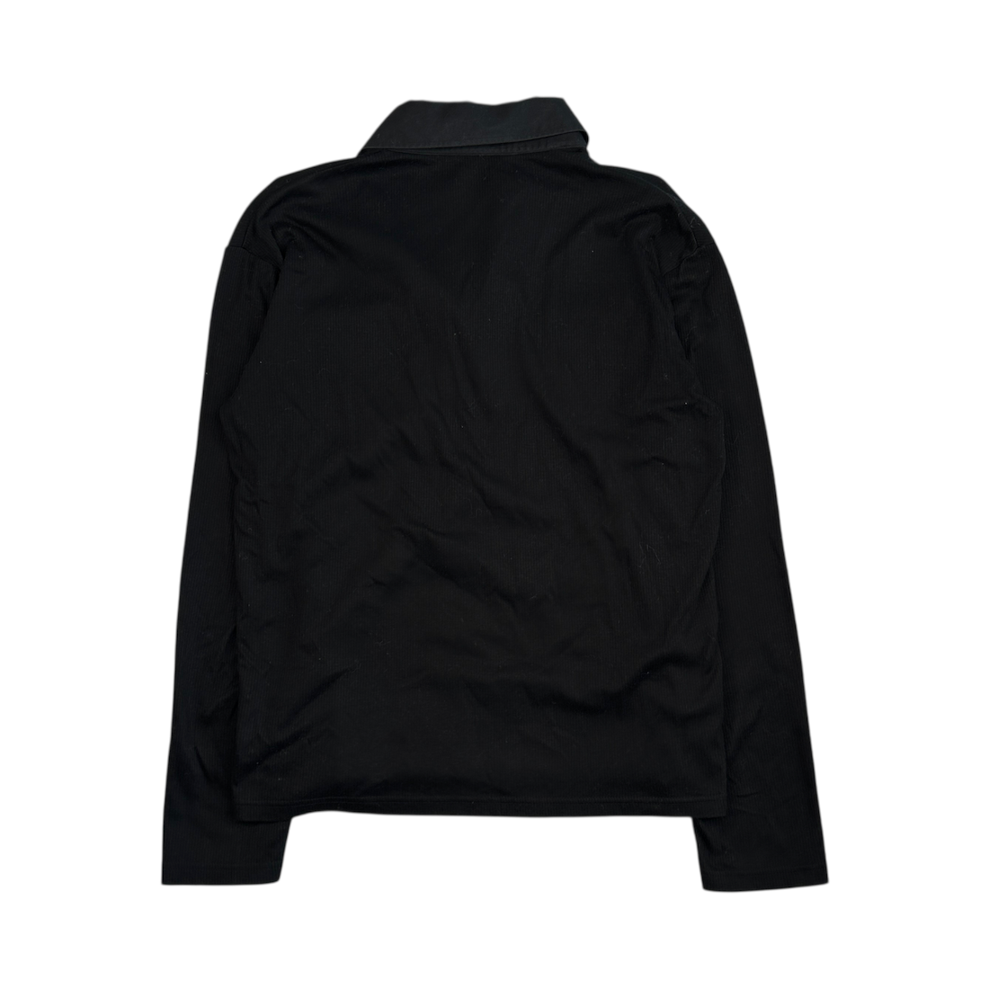 (2) BURBERRY BLACK LABEL LONG SLEEVE POLO