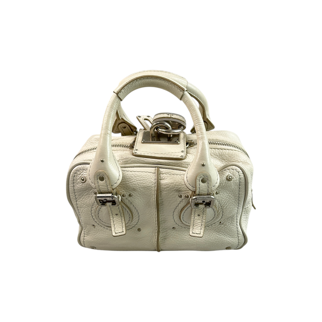 CHLOE SMALL PADDINGTON BAG - WHITE (2008) (II)