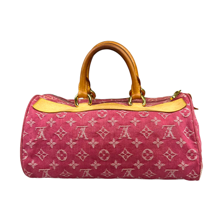 LOUIS VUITTON NEO DENIM SPEEDY HANDBAG