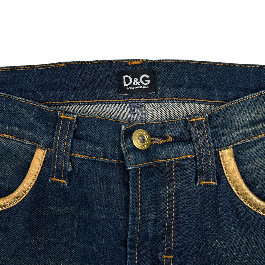 DOLCE & GABBANA "DON'T TOUCH MY BUM" JEANS