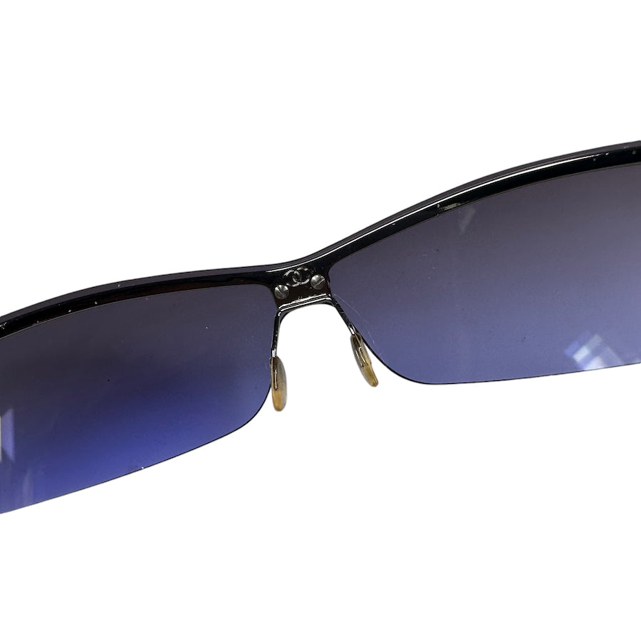 CHANEL 4043 PURPLE RIMLESS SUNGLASSES