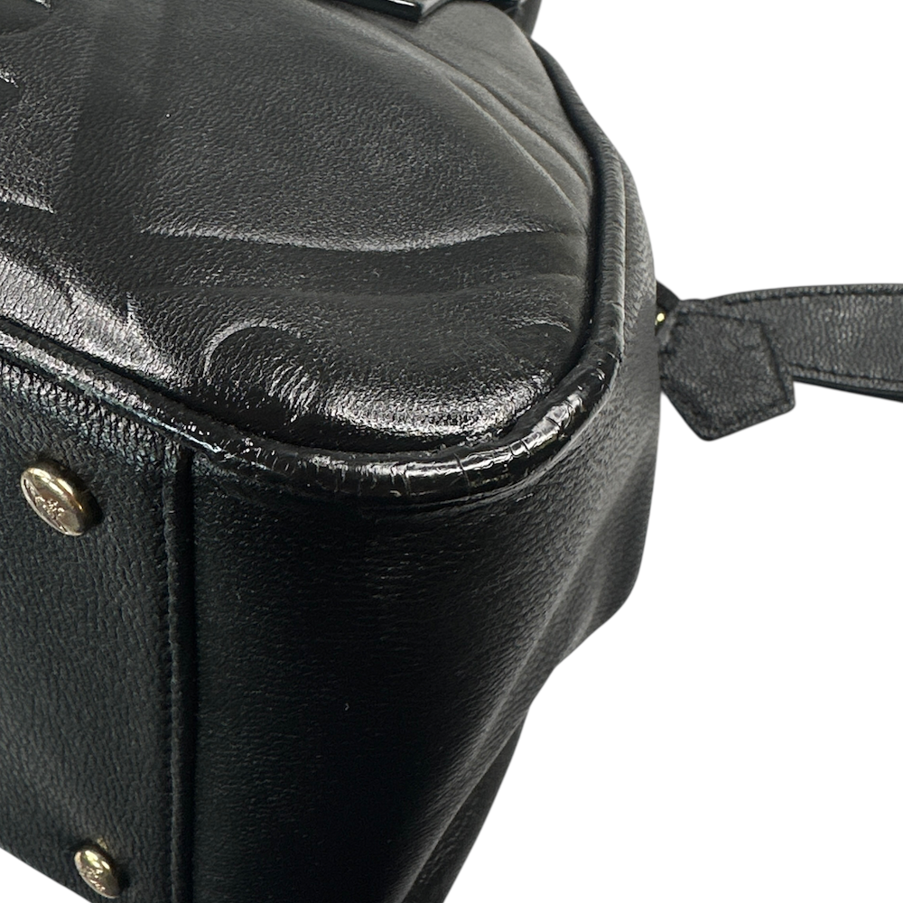 VIVIENNE WESTWOOD BOWLING BAG - BLACK