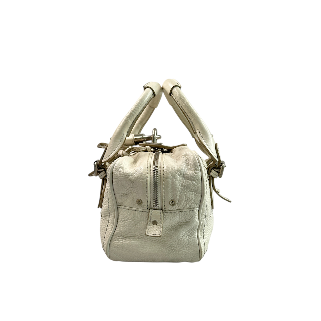 CHLOE SMALL PADDINGTON BAG - WHITE (2008) (II)