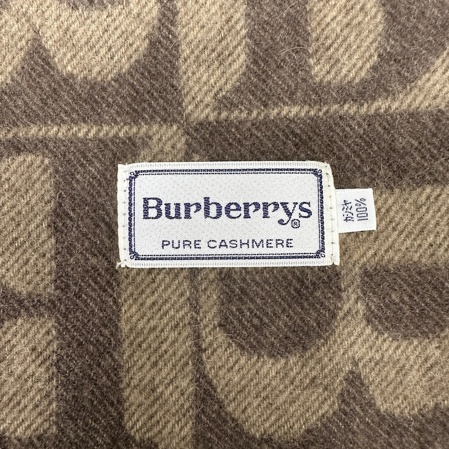 BURBERRY CASHMERE B INITIAL SCARF