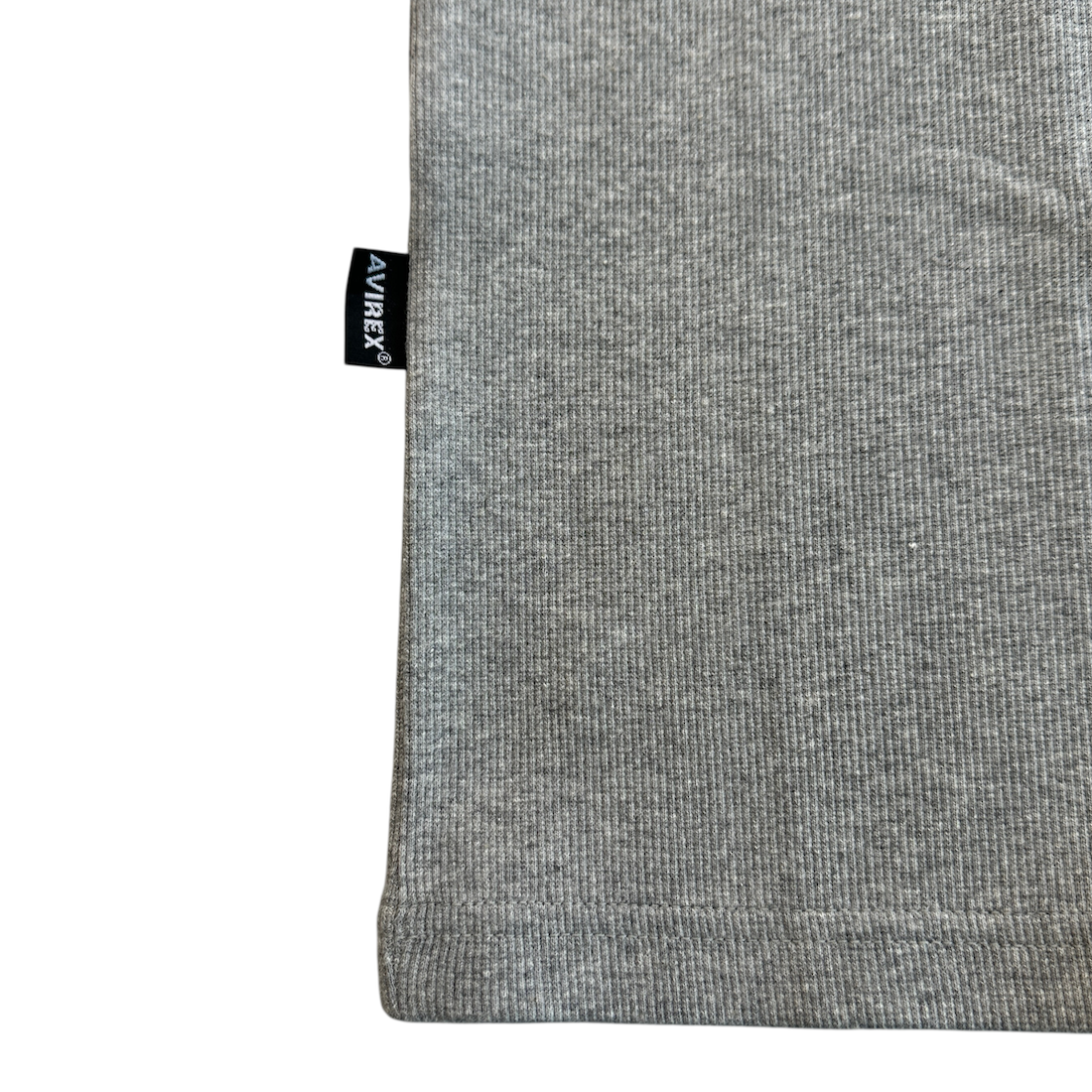 (NEW) AVIREX EVERY DAY HENLEY T-SHIRT- GREY
