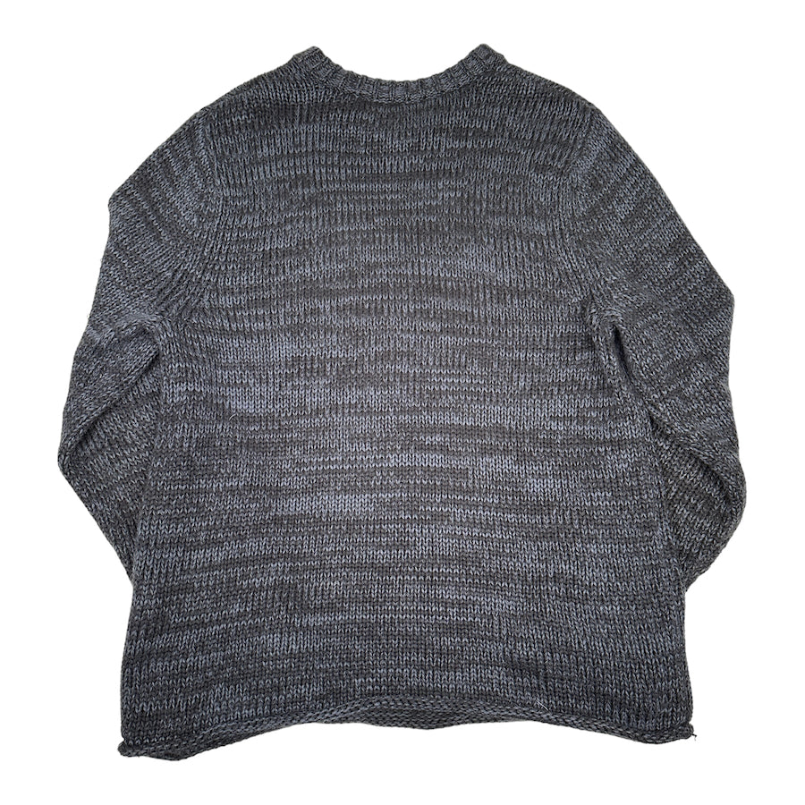 ACNE STUDIOS SS13 HELSINKI MOULINE SWEATER - GREY