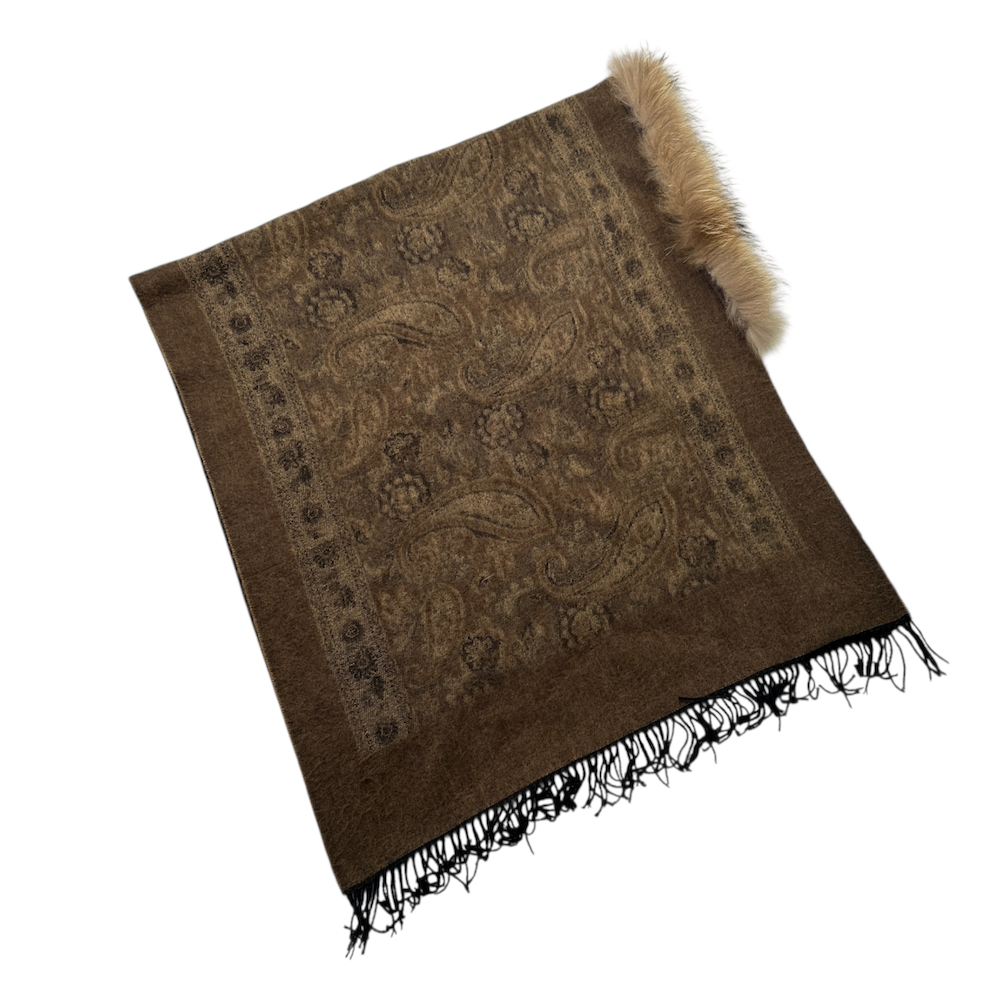 G.O.A RACOON FUR SCARF