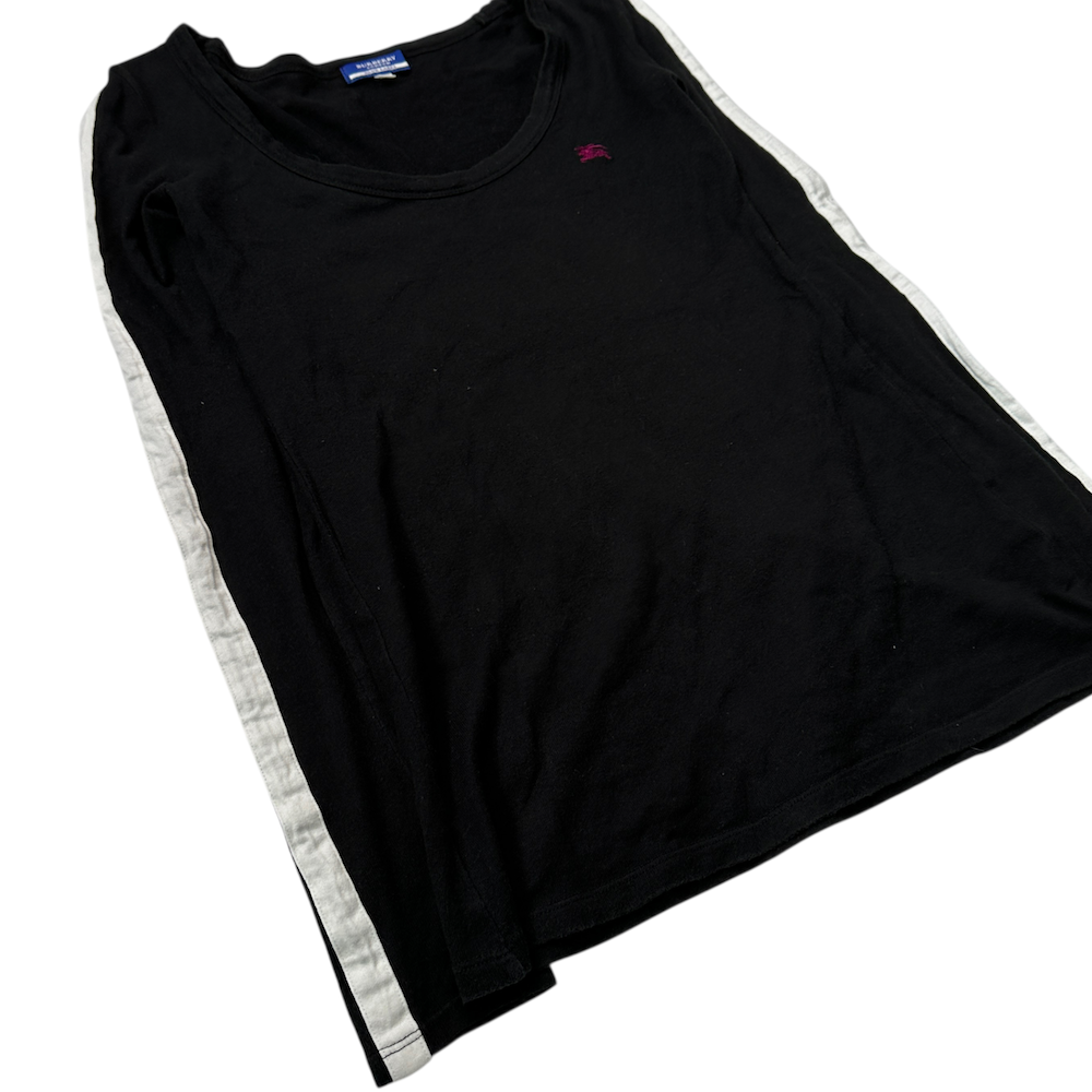 BURBERRY BLUE LABEL LONG SLEEVE - BLACK / WHITE