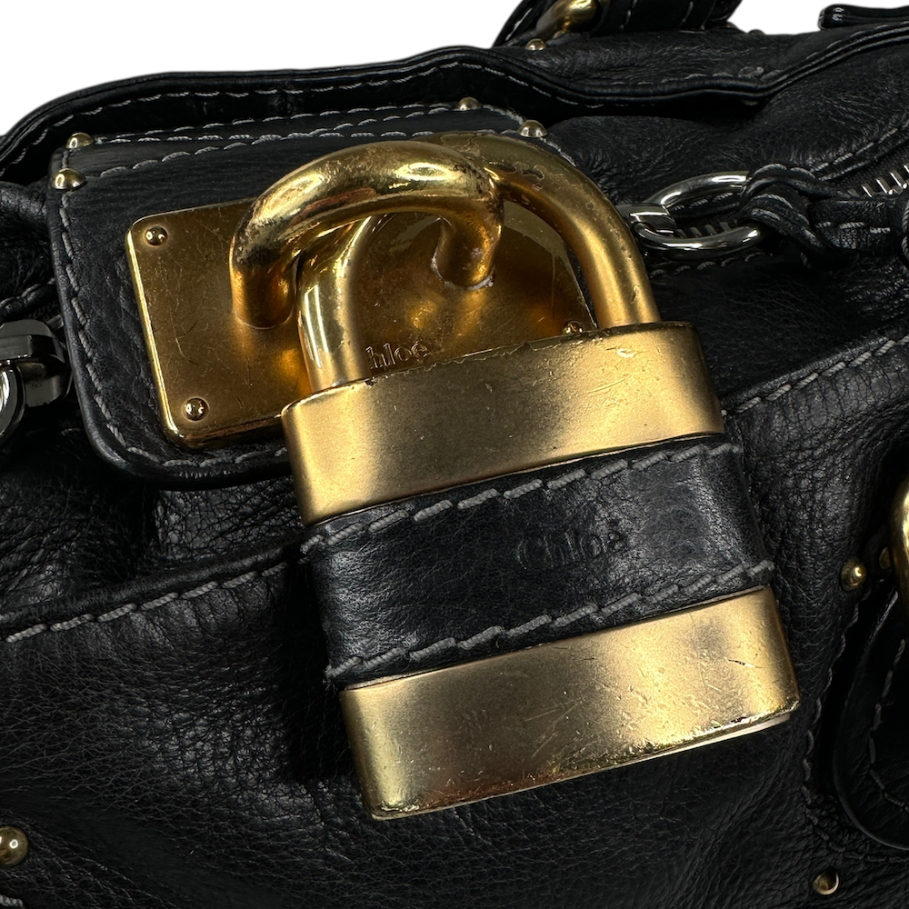 CHLOE PADDINGTON BAG - BLACK