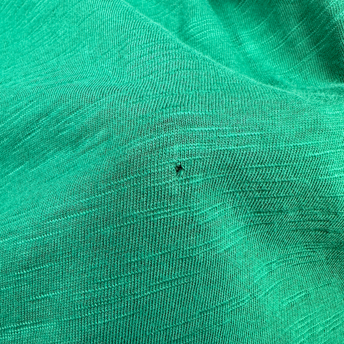 (XS) DIESEL FLAG LONG SLEEVE TOP - GREEN
