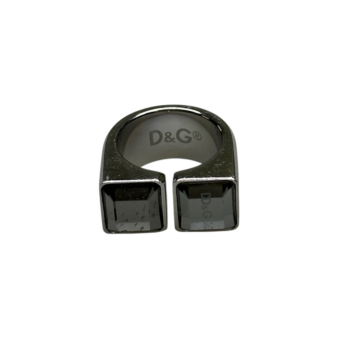 DOLCE & GABBANA SQUARE CUT RING