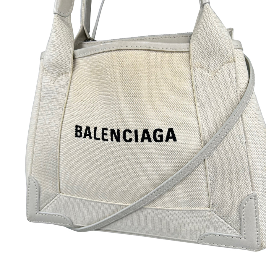 BALENCIAGA CABAS S TOTE BAG W/STRAP