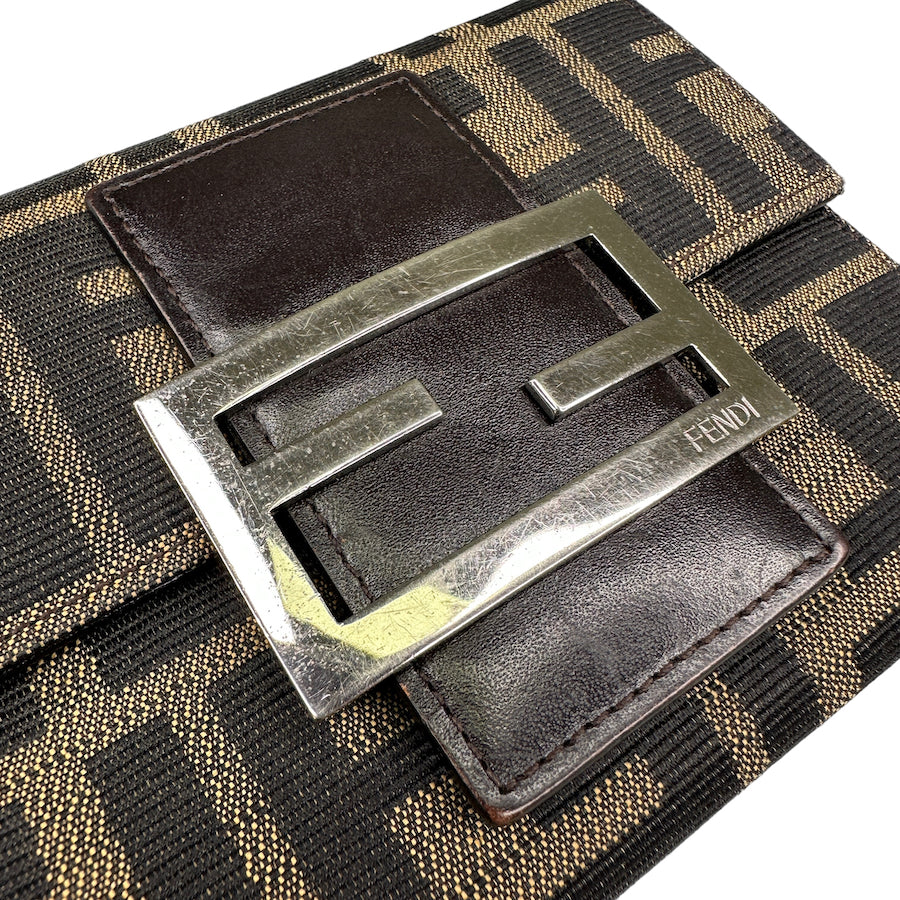 FENDI ZUCCA CANVAS FF HARDWARE WALLET