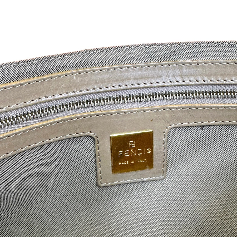 FENDI PEACH ZUCCHINO PVC BAGUETTE BAG