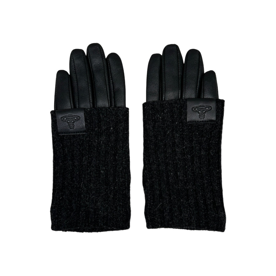 VIVIENNE WESTWOOD FOLDOVER SLEEVE GLOVES