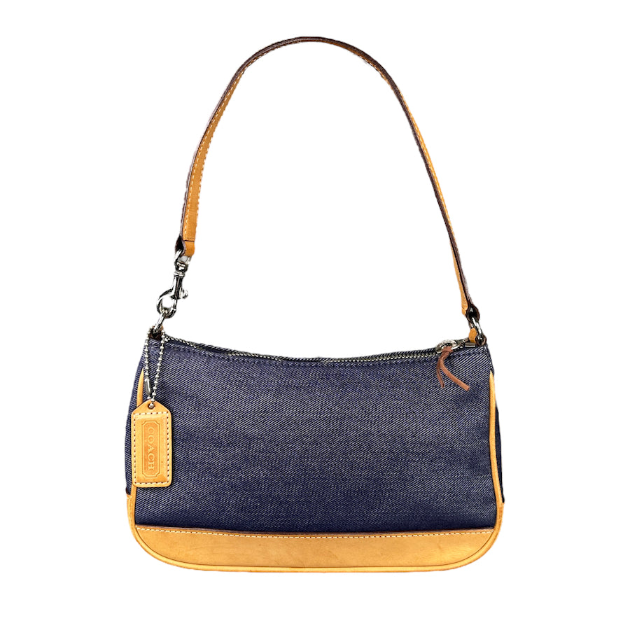 COACH DENIM MINI POCHETTE BAG F28FD