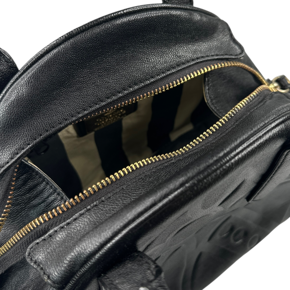 VIVIENNE WESTWOOD BOWLING BAG - BLACK