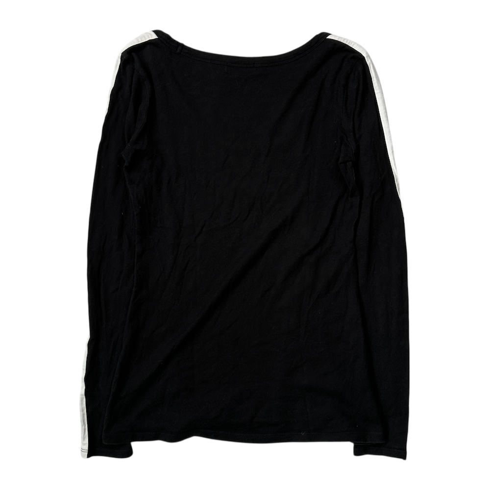 BURBERRY BLUE LABEL LONG SLEEVE - BLACK / WHITE