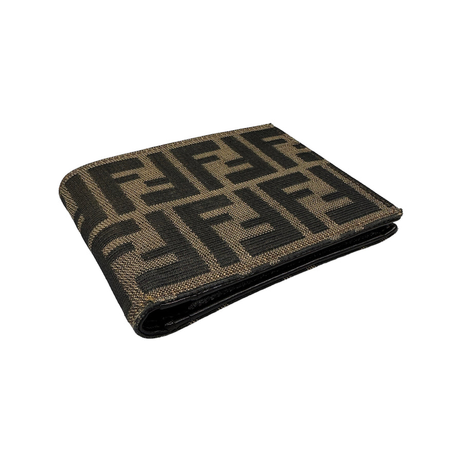 FENDI ZUCCA CANVAS BI-FOLD WALLET