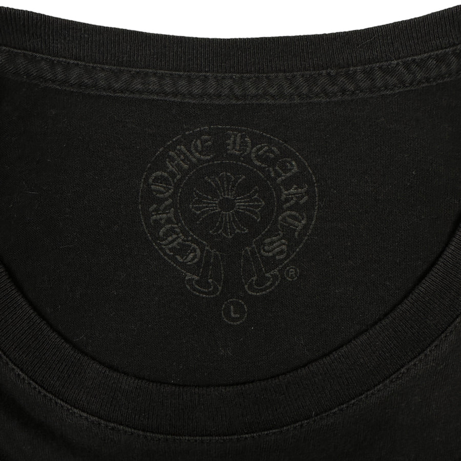 CHROME HEARTS CROSS STENCIL POCKET LONG SLEEVE