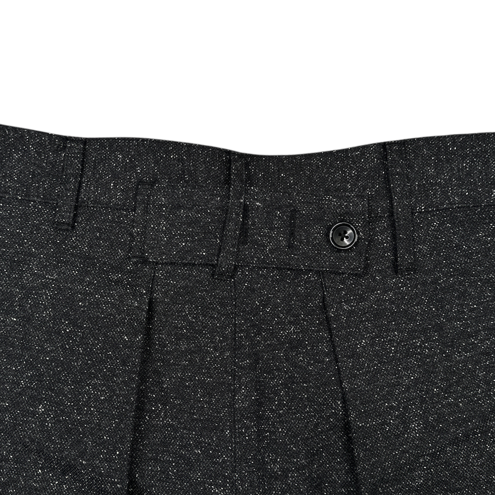 (NEW) VOAAOV 1-TUCK WIDE PANTS - GREY