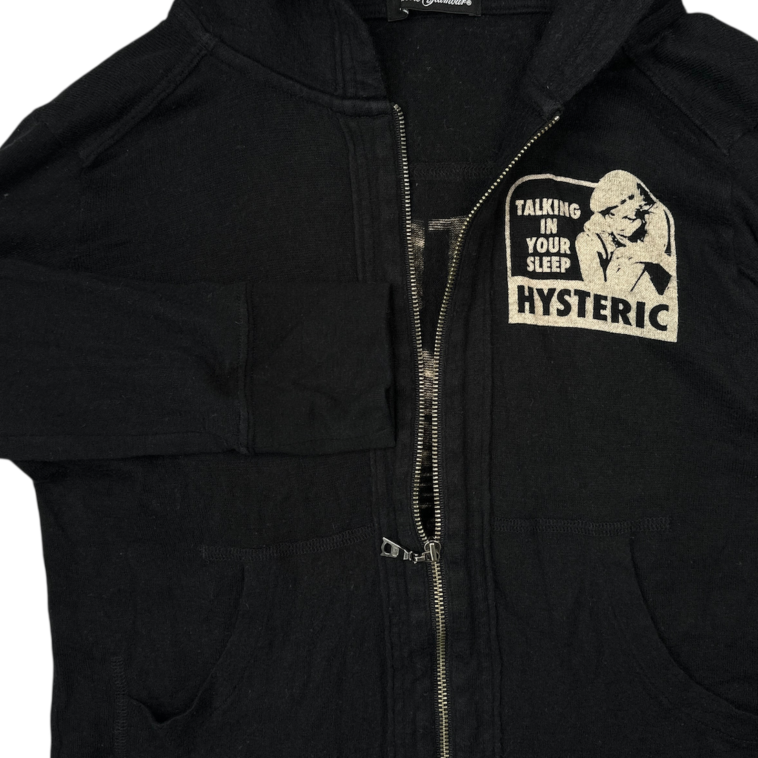 HYSTERIC GLAMOUR "HIGHER THAN THE SUN" ZIP HOODIE