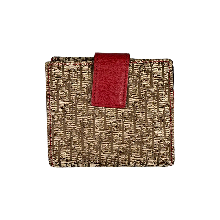 DIOR RASTA MONOGRAM SADDLE WALLET