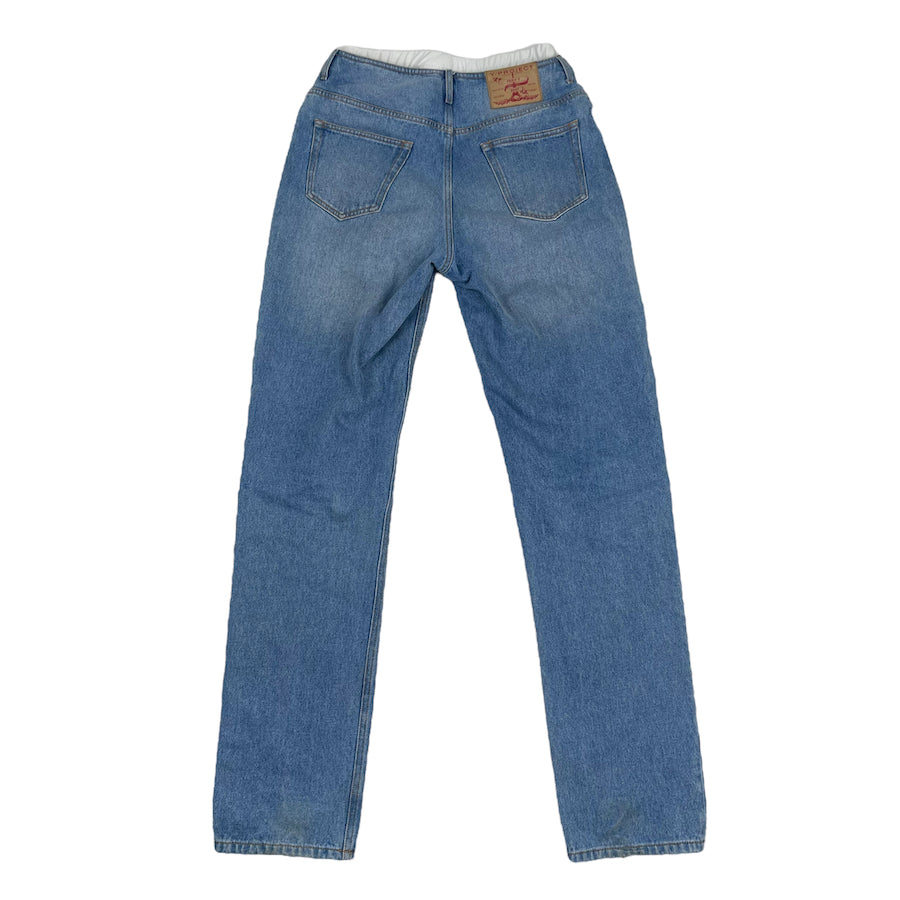 Y/PROJECT LIGHT WASH JEANS