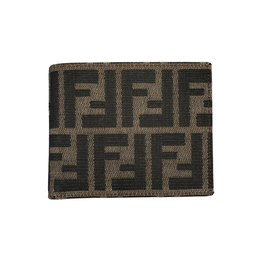 FENDI ZUCCA CANVAS BI-FOLD WALLET