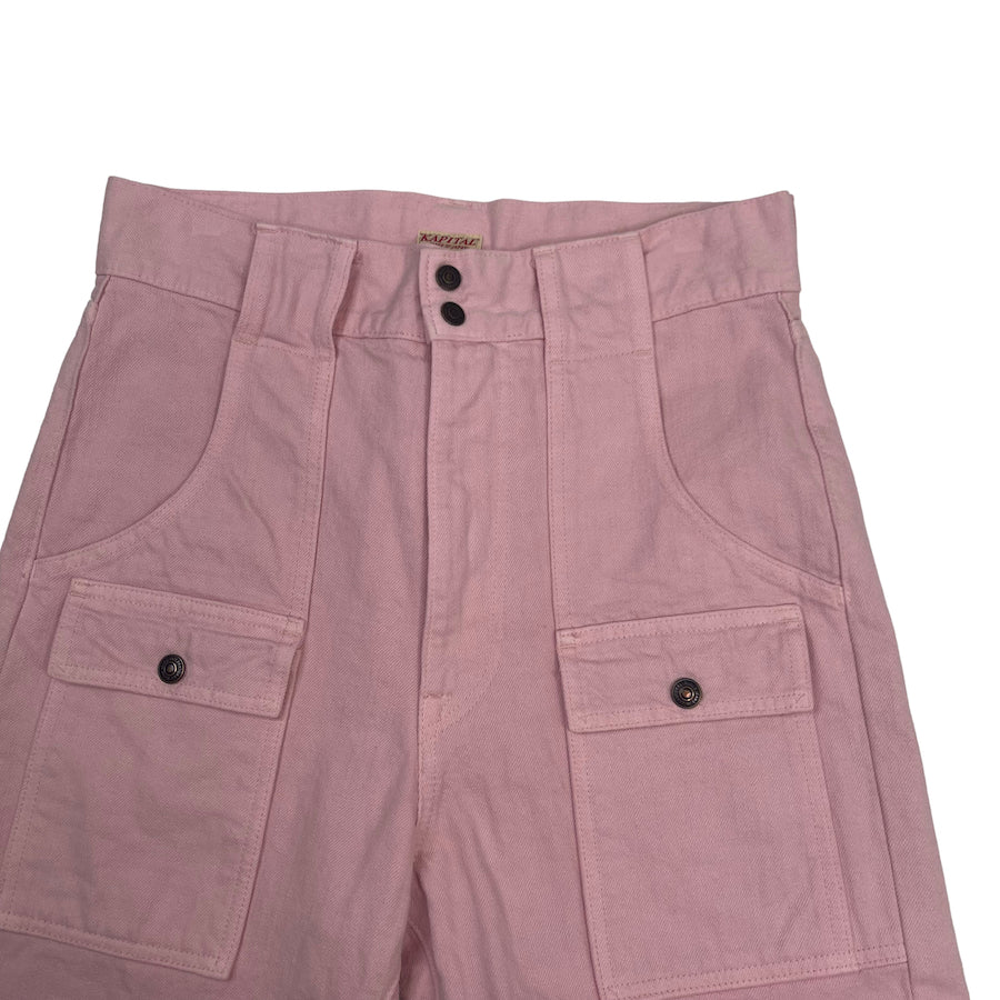 KAPITAL FRONT POCKET PINK PANTS