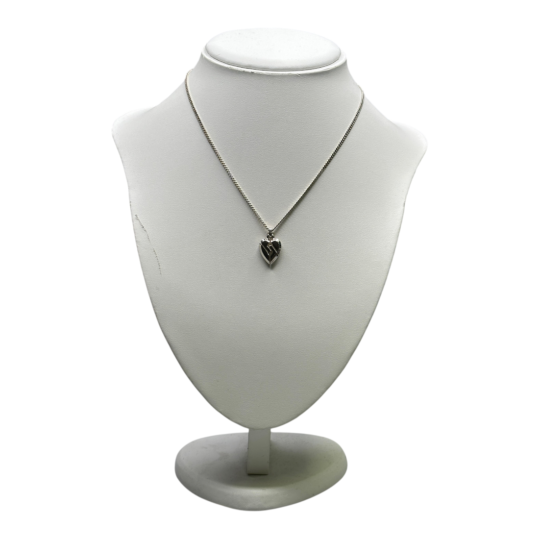 GUCCI BROKEN HEART NECKLACE - 925 SILVER