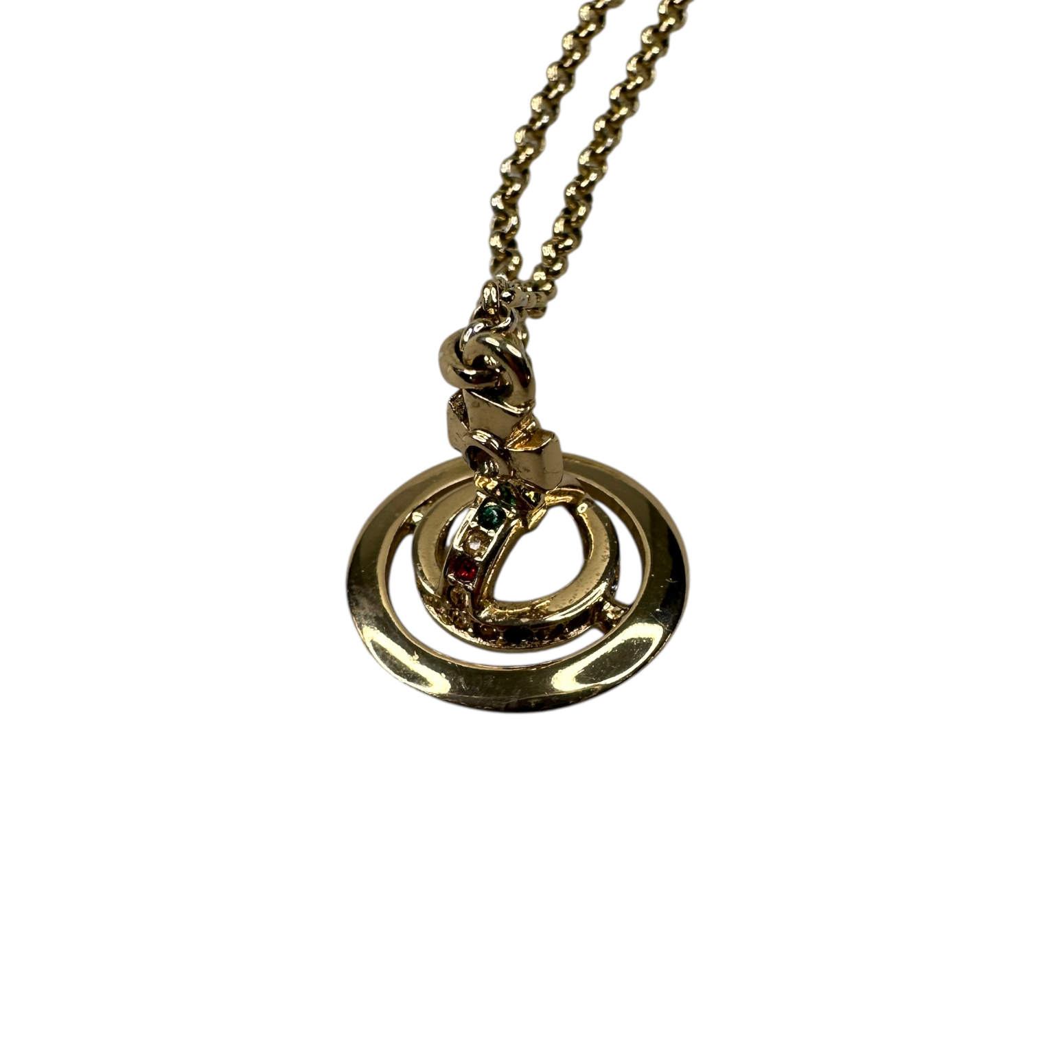 VIVIENNE WESTWOOD PETITE ORB NECKLACE - GOLD PLATED (II)