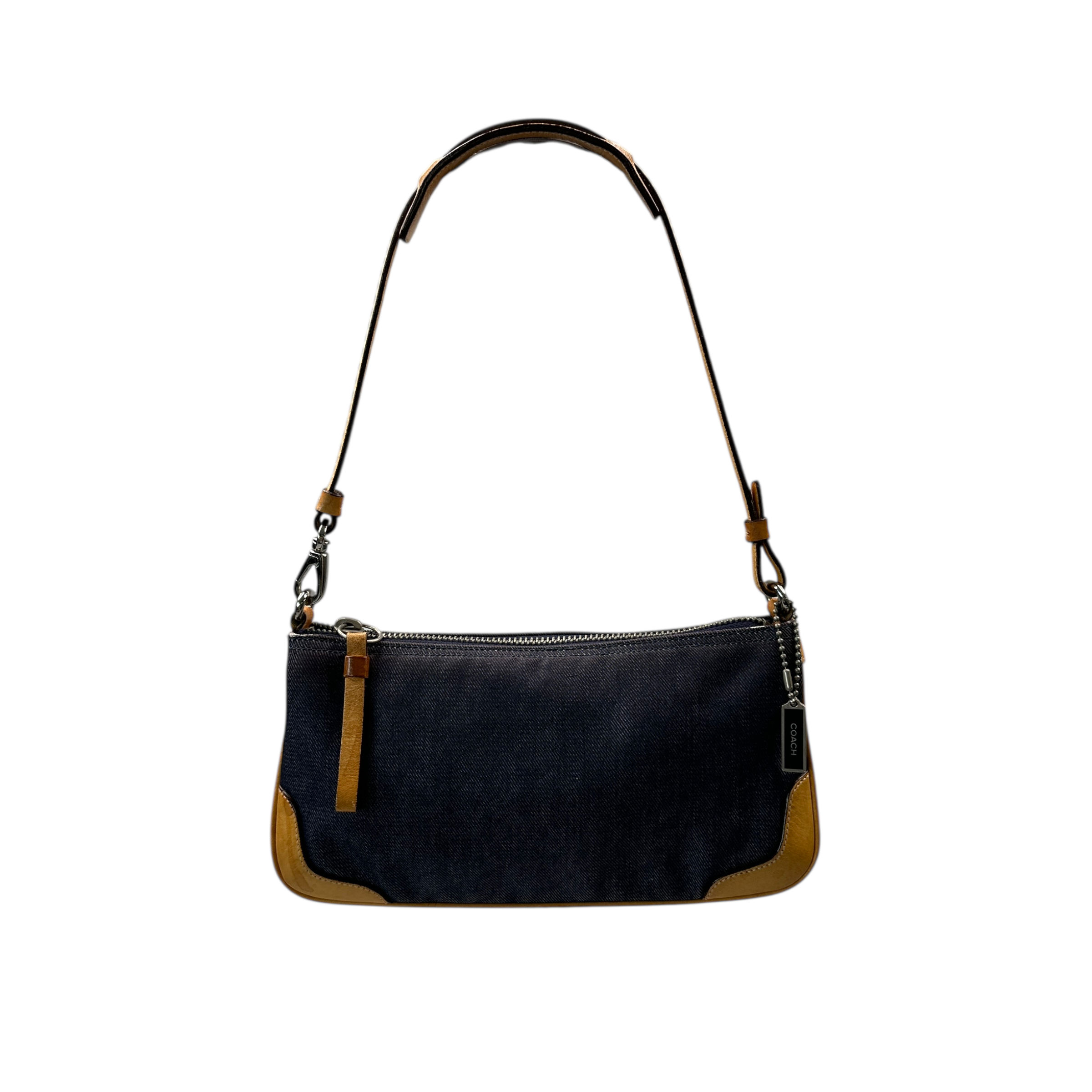 COACH DENIM DEMI POCHETTE BAG