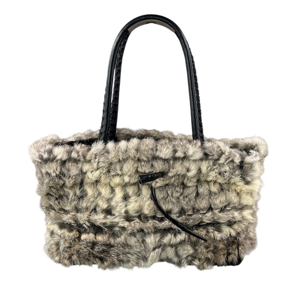 CHRISTIAN BONHEUR FUR TOTE BAG