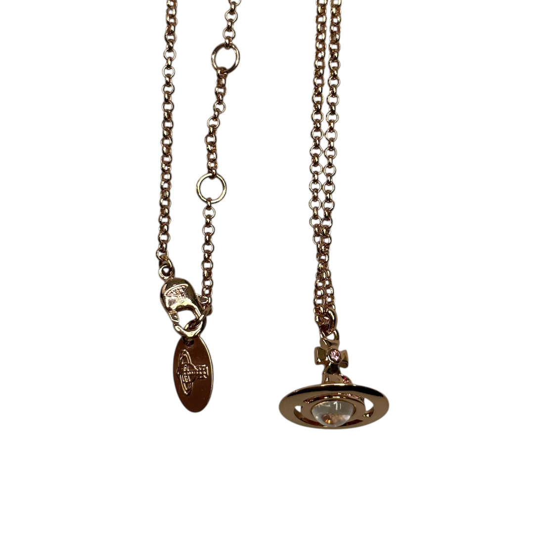 VIVIENNE WESTWOOD 3D ORB NECKLACE - GOLD PLATED